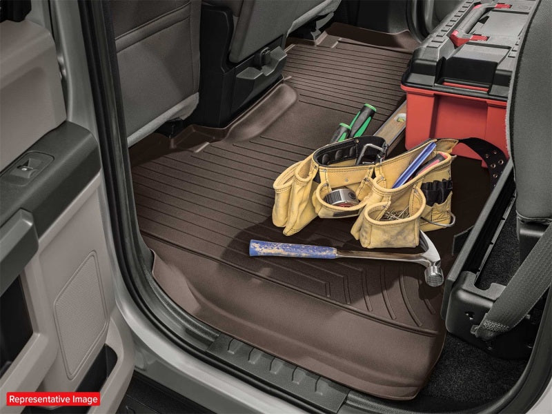 WeatherTech 24-26 GX (w/o Cool Box) Rear FloorLiner - Black FITS: Lexus - WET4418743