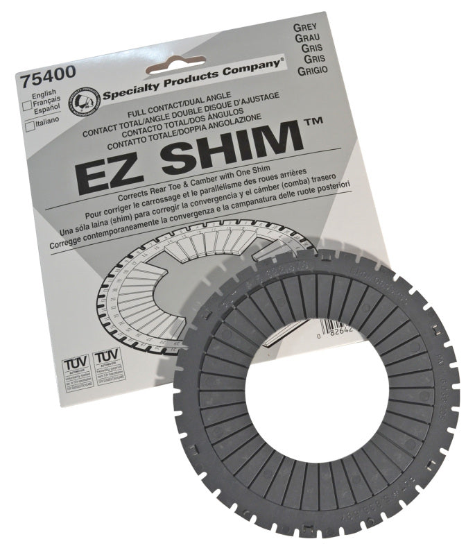 SPC Performance 75400 FITS: EZ Shim Dual Angle Camber/Toe Shim (Grey) Alignment Kits