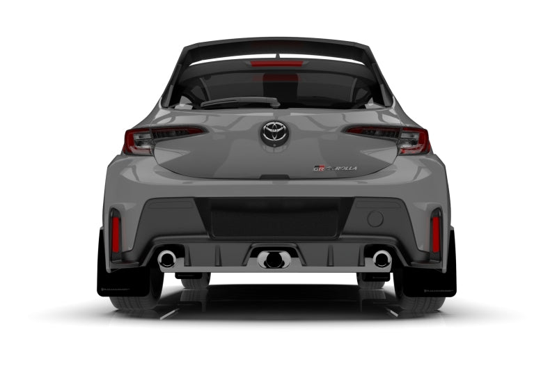 Rally Armor MF89-UR-BLK-RD FITS: 23-25 Toyota GR Corolla Black UR Mud Flap w/Red Logo Mud Flaps