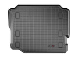 WeatherTech 2018+ Unlimited JL No w/o Subwoofer Cargo Liners - Black FITS: Jeep Wrangler - WET401109