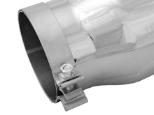 Load image into Gallery viewer, aFe 49T50702-P12 FITS: Diesel Exhaust Tip Bolt On Black 5in Inlet x 7in Outlet x 12in Right Catback