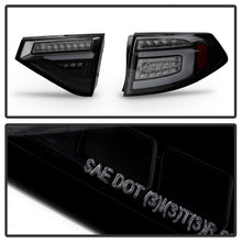 Load image into Gallery viewer, SPYDER 5086747 FITS: 08-14 Subara Impreza WRX Hatchback LED Tail Lights Seq Signal Blk Smoke ALT-YD-SI085D-SEQ-BSM Tail Lights