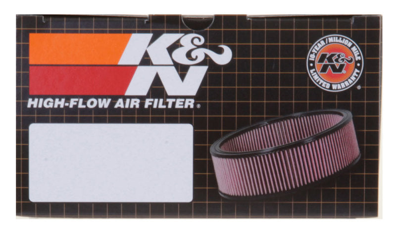 K&N Engineering E-3322 FITS:K&N Custom Air Filter Round 5.25 inch ID 6.25 inch OD 2.5 inch Height Air Filters Drop In