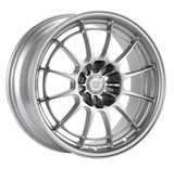 Enkei 3658956527SP FITS: NT03+M 18x9.5 5x114.3 27mm Offset 72.6mm Bore F1 Silver Wheel Wheels Cast