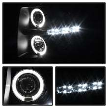 Load image into Gallery viewer, SPYDER 5078322 FITS: Chevy Silverado 1500/2500 07-13 Projector Headlights LED Halo LED Blk Smke PRO-YD-CS07-HL-BSM Headlights