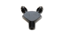 Load image into Gallery viewer, Vibrant 10818 FITS: -3AN x -3AN x 1/8in NPT Y-Adapter Fitting Aluminum Fittings