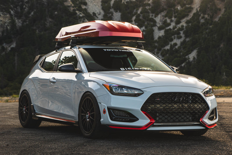CSF 8238B FITS: 2020+ Hyundai Veloster N / 2021+ Hyundai i30N DCT High Perf. Stepped Core Intercooler Black Intercoolers
