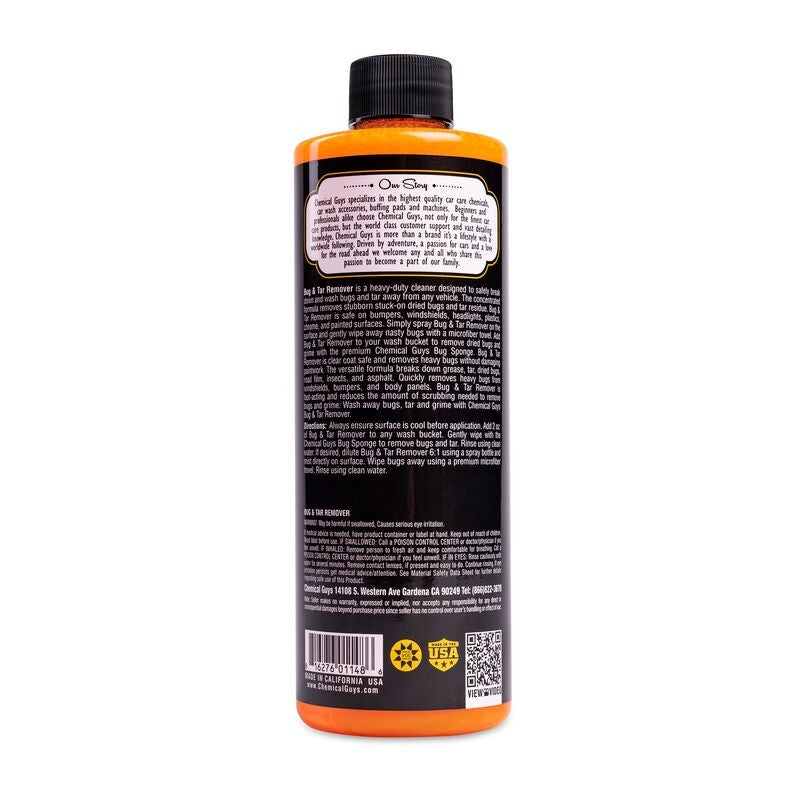 Chemical Guys CWS_104_16 FITS: Bug & Tar Heavy Duty Car Wash Shampoo 16oz Washes & Soaps