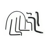 Mishimoto MMHOSE-IMP-94E FITS: Hoses FITS: 94-96 Chevrolet Impala 5.7 EPDM Replacement Hose Kit Hoses