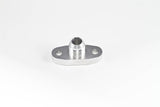 Torque Solution TS-UNI-009 FITS: Billet Oil Drain Flange w/ Integrated -10 Flare: Universal T3/T4 & PTE Turbos Flanges