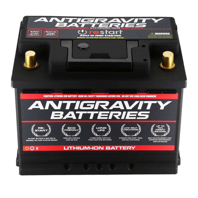Antigravity Batteries AG-H5-40-RS FITS: Antigravity H5/Group 47 Lithium Car Battery w/Re-Start Batteries