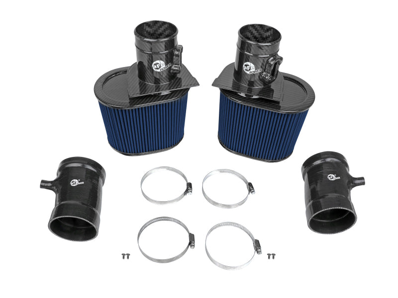 aFe 57-10012R FITS: 15-21 Lamborghini Huracan V10-5.2L Track Series Intake System w/ Pro 5R Filter Cold Air Intakes