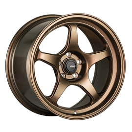 Konig HP87514408 FITS: Hyperspec 17x8 5x114.3 ET40 Matte Bronze Wheel (Knurled Bead) Wheels Cast