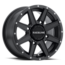Load image into Gallery viewer, Raceline A92B-47037-52 FITS: A92B Hostage 14x7in / 4x137 BP / 10mm Offset / 110.18mm Bore Satin Black Wheel Wheels Cast