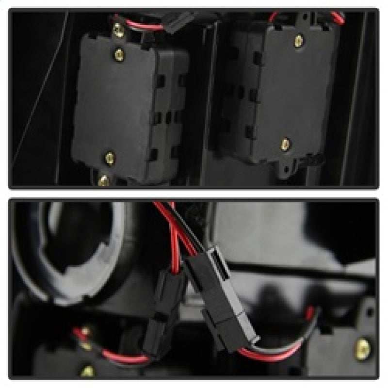 SPYDER 5084033 FITS: 09-16 Dodge Ram 1500 Light Bar LED Tail Lights Black Smoke ALT-YD-DRAM09V2-LED-BSM Tail Lights