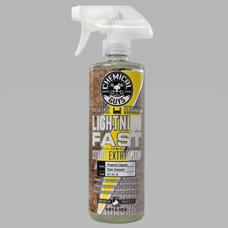 Chemical Guys SPI_191_16 FITS: Lightning Fast Carpet & Upholstery Stain Extractor 16oz Surface Cleaners