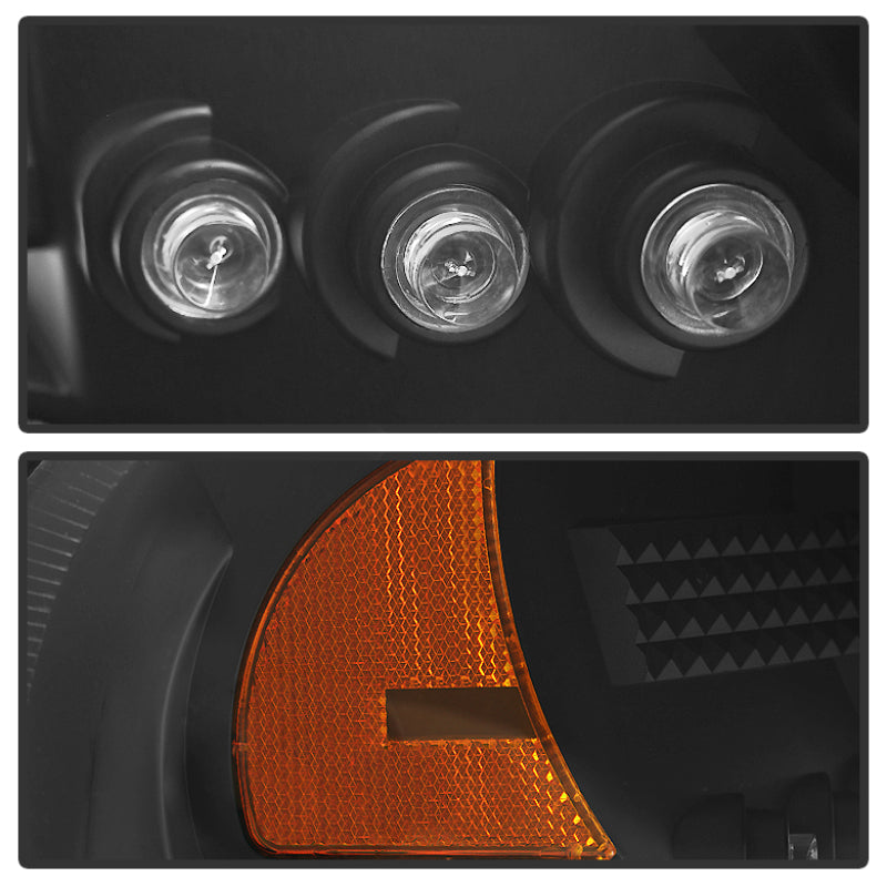 SPYDER 5009357 FITS: GMC Sierra 1500/2500/3500 99-06 Projector Headlights LED Halo LED Black PRO-YD-CDE00-HL-BK Headlights