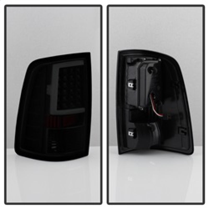 SPYDER 9038488 FITS:xTune 09-18 Dodge Ram 1500 LED Tail Lights Black Smoke (ALT-ON-DR09-LBLED-BSM) Tail Lights