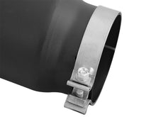 Load image into Gallery viewer, aFe 49T50601-B12 FITS: Diesel Exhaust Tip Bolt On Black 5in Inlet x 6in Outlet x 12in Long Catback