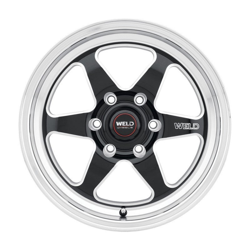 Weld S15670089P42 FITS: S156 17x10 Ventura 6 Drag 6x135 ET42 BS7.25 Gloss BLK MIL DIA 87.1 Wheels Cast