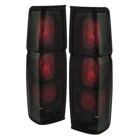 SPYDER 5078216 FITS: Nissan Hardbody 86-97 Euro Style Tail Lights Black Smoke ALT-YD-NH86-BSM Tail Lights
