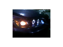 Load image into Gallery viewer, SPYDER 5010728 FITS: Honda Accord 98-02 1PC Projector Headlights LED Halo Amber Reflector Blk PRO-YD-HA98-AM-BK Headlights
