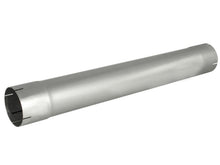 Load image into Gallery viewer, aFe 49-91003 FITS: MACHForce XP Exhausts Muffler Delete Aluminized 4 ID In/Out 8 Dia Catback