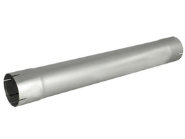 aFe 49-91003 FITS: MACHForce XP Exhausts Muffler Delete Aluminized 4 ID In/Out 8 Dia Catback