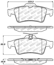 Load image into Gallery viewer, Stoptech 309.10950 FITS:StopTech Performance 07-09 Mazdaspeed3 / 06-07 Mazdaspeed6 / 06-07 Mazda3 Rear Brake Pads Brake Pads Performance
