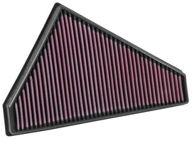 K&N Engineering 33-3022 FITS:K&N Replacement Panel Air Filter (Right Side) 2014-2015 Jaguar F-Type 3.0L/5.0L Air Filters Drop In