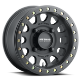 Method Wheels MR40157047552B FITS:Method MR401 UTV Beadlock 15x7 / 5+2/38mm Offset / 4x136 / 106mm CB Matte Black Wheel Wheels Cast
