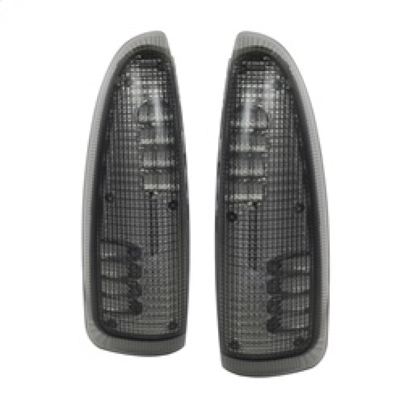 SPYDER 9924729 FITS:xTune Ford Superduty F250-F650 03-07 Amber LED Mirror Signal Lens Smoke ACC-LED-FDSD99-MR-SM Side Mirrors