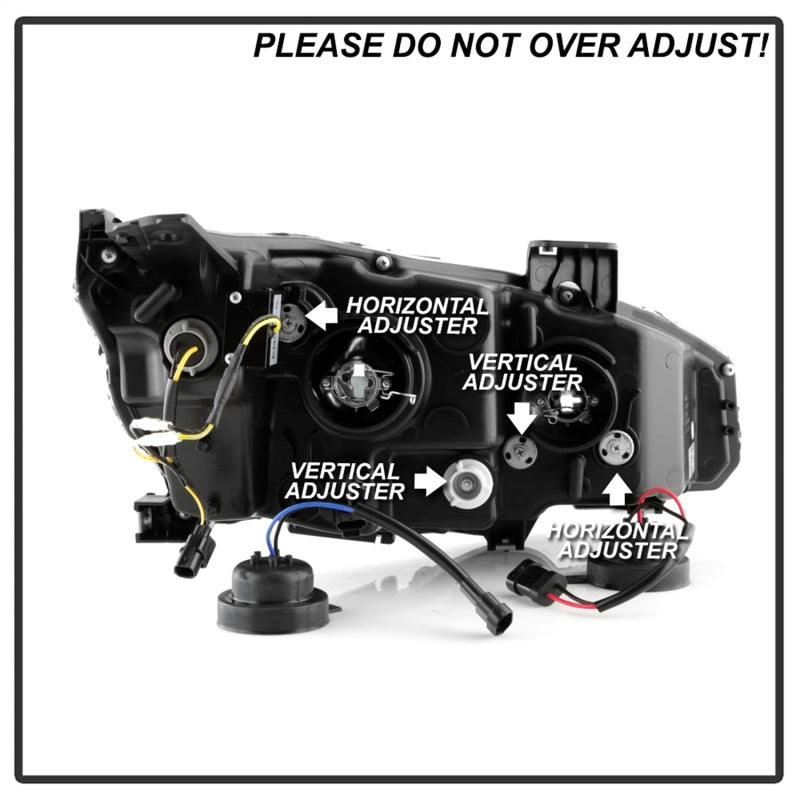 SPYDER 5087867 FITS: Honda Civic 16- 2DR/4DR/Hatchback Projector Headlights Black PRO-YD-HC16SI-SEQGR-BK Headlights