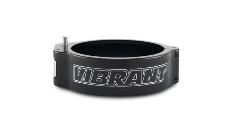 Vibrant 32536 FITS: 3in O.D. Aluminized HD 2.0 Clamp Anodized Black (Clamp Only) Clamps