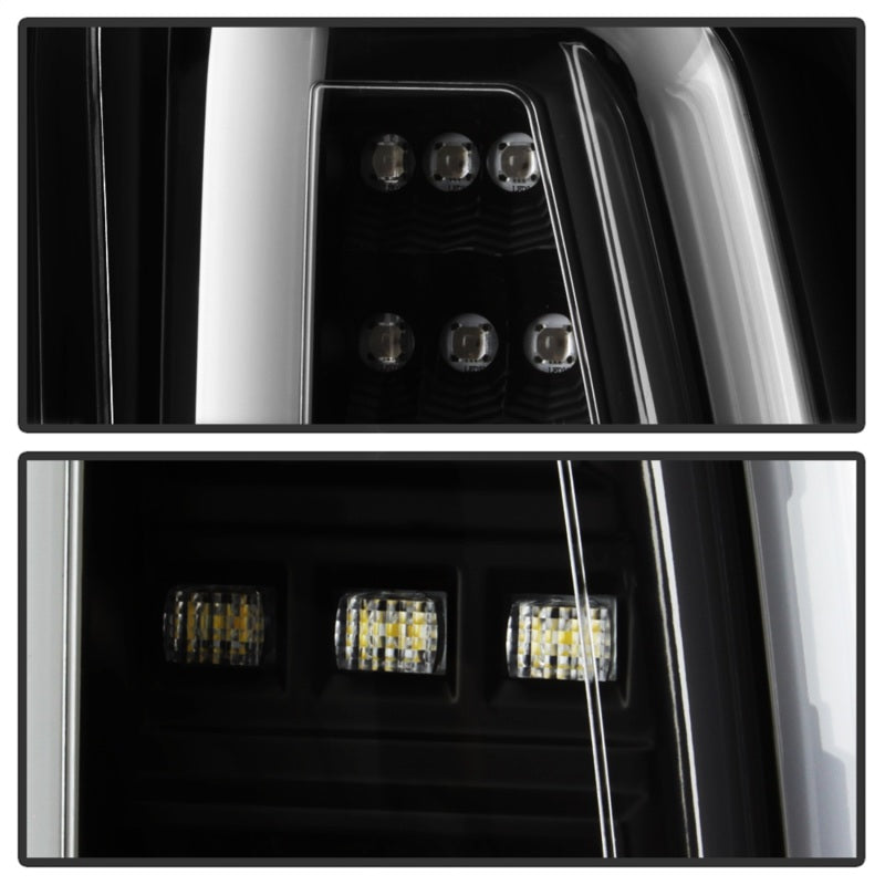 SPYDER 5085702 FITS: 15-17 GMC Yukon LED Tail Lights Black (ALT-YD-GY15-LED-BK) Tail Lights