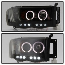 Load image into Gallery viewer, SPYDER 5078384 FITS: Dodge Ram 1500 02-05 03-05 Projector Headlights LED Halo LED Blk Smke PRO-YD-DR02-HL-BSM Headlights