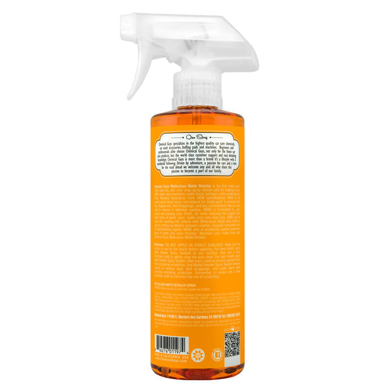 Chemical Guys SPI_995_16 FITS: Meticulous Matte Detailer & Spray Sealant 16oz Car Waxes