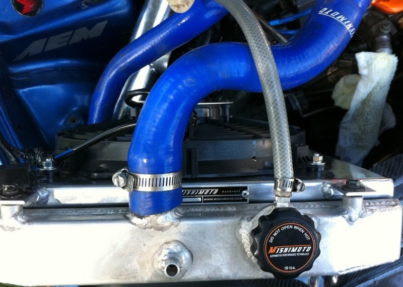 Mishimoto MMRAD-CIV-92 FITS: Radiators FITS: 92-00 Honda Civic / 93-97 Del Sol Manual Aluminum Radiator Radiators