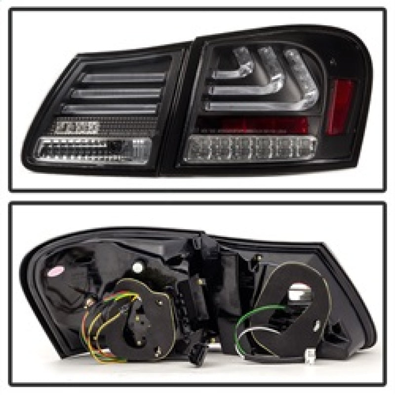 SPYDER 5082596 FITS: 07-11 Lexus GS 350 LED Tail Lights Black ALT-YD-LGS06-LED-BK Tail Lights