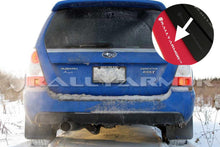 Load image into Gallery viewer, Rally Armor MF5-UR-RD/WH FITS: 03-08 Subaru Forester Red UR Mud Flap w/ White Logo Mud Flaps