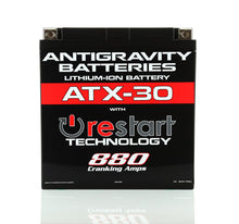 Load image into Gallery viewer, Antigravity Batteries AG-ATX30-RS FITS:Antigravity YTX30 Lithium Battery w/Re-Start Batteries