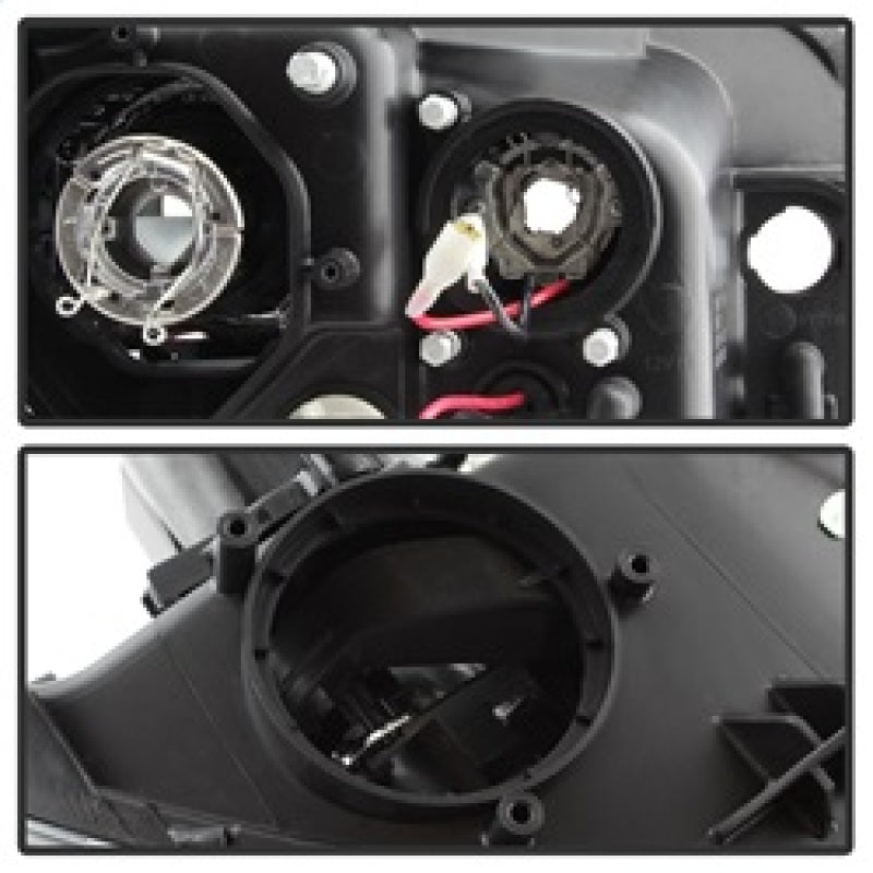 SPYDER 5083937 FITS: Subaru WRX 08-09 Projector Headlights HID Model Only Black PRO-YD-SWRX08-HID-LBDRL-BK Headlights