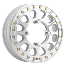 Method Wheels MR40155047346B2 FITS:Method MR401-R UTV Beadlock 15x5 / 5+0/43mm Offset / 4x136 / 106mm CB Machined Raw Wheel Wheels Cast