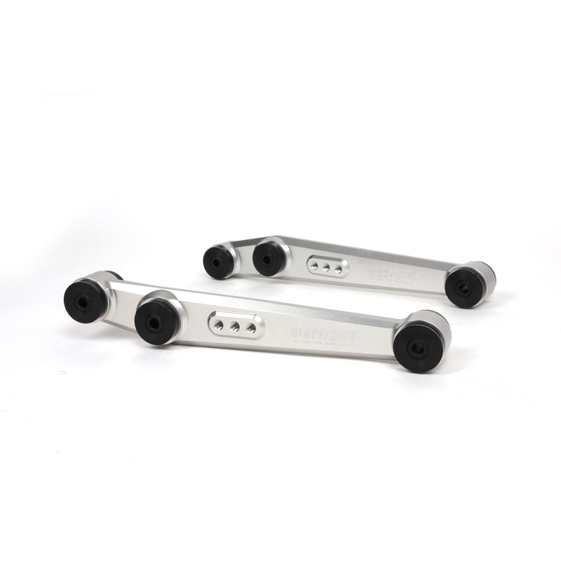 BLOX Racing BXSS-21203-RAW-V2 FITS: 90-01 Integra, 89-95 Civic, CRX, Del Sol V2 Billet Rear LCA Poly Bushings Raw Suspension Arms & Components