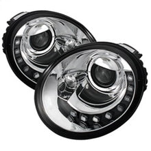 Load image into Gallery viewer, SPYDER 5080554 FITS: Volkswagen Beetle 1998-2005 Projector Headlights DRL Chrome PRO-YD-VB98-DRL-C Headlights
