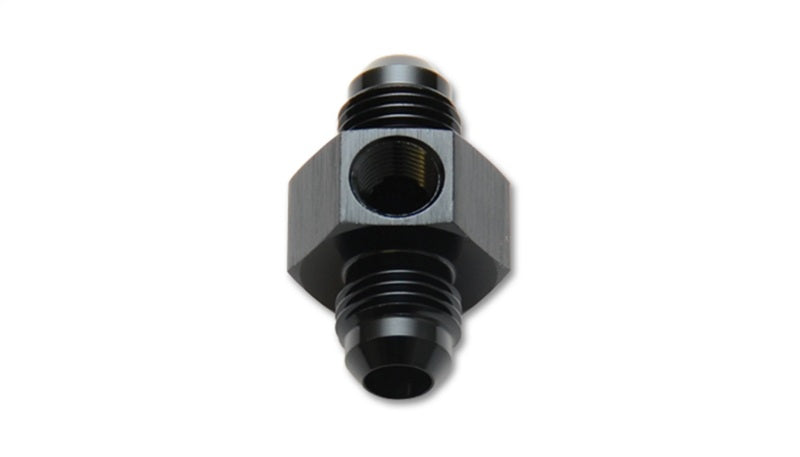 Vibrant 16480 FITS: -10AN Male Union Adapter Fitting with 1/8in NPT Port Fittings