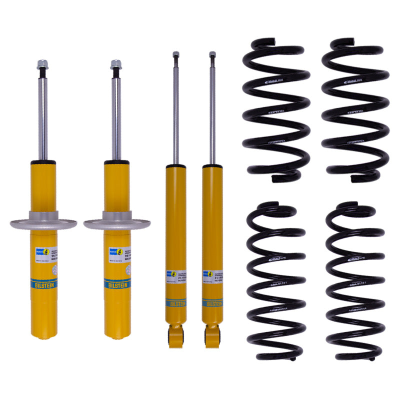 Bilstein 46-183330 FITS: B12 2009 Audi A4 Quattro Base Front and Rear Suspension Kit Shock & Spring Kits