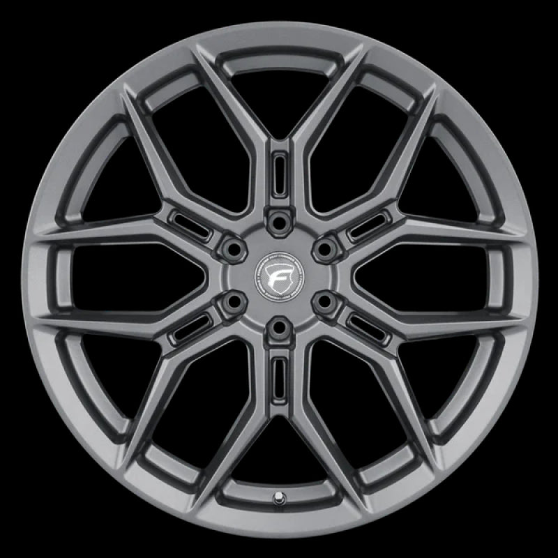 Forgestar F03420089P30 FITS: X12 22x10 / 6x135 BP / ET30 / 6.68in BS Satin Anthracite Wheel Wheels Cast