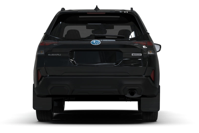 Rally Armor MF132-UR-BLK-GRY FITS: 2025 Subaru Forester Black UR Mud Flap w/Grey Logo Mud Flaps