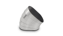 Load image into Gallery viewer, Vibrant 13575 FITS: Horizontal 304 SS Nominal 3 in. Oval / 3.75 in. Centerline Radius, 9 degree/cut -Set of 5 Steel Tubing